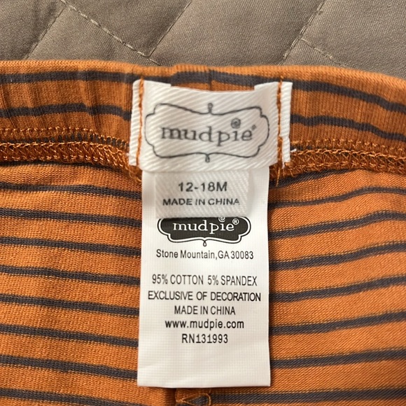 Mud Pie Baby Girl Black Cat Tunic and Legging Set/NWT/12-18M - Picture 11 of 14